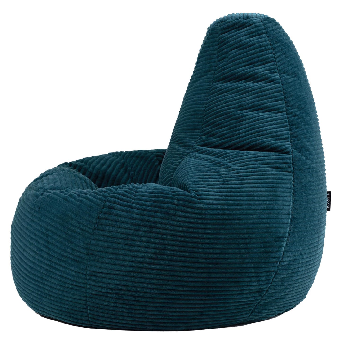 icon Dalton Cord Bean Bag with Filling Included, Set of 2, Teal