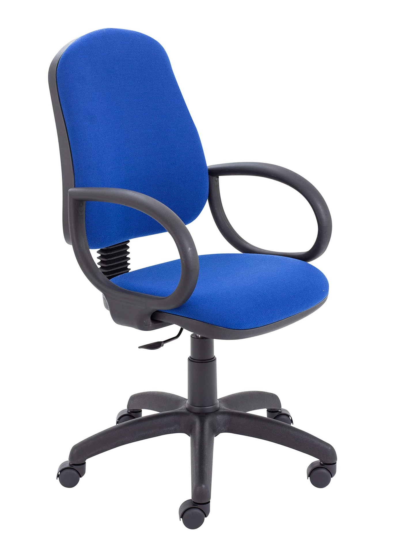 Office Hippo High Back Swivel Desk Chair, Ergonomic Home & Office Chair With Height Adjustable Seat & Backrest, Fixed Arms For Extra Comfort