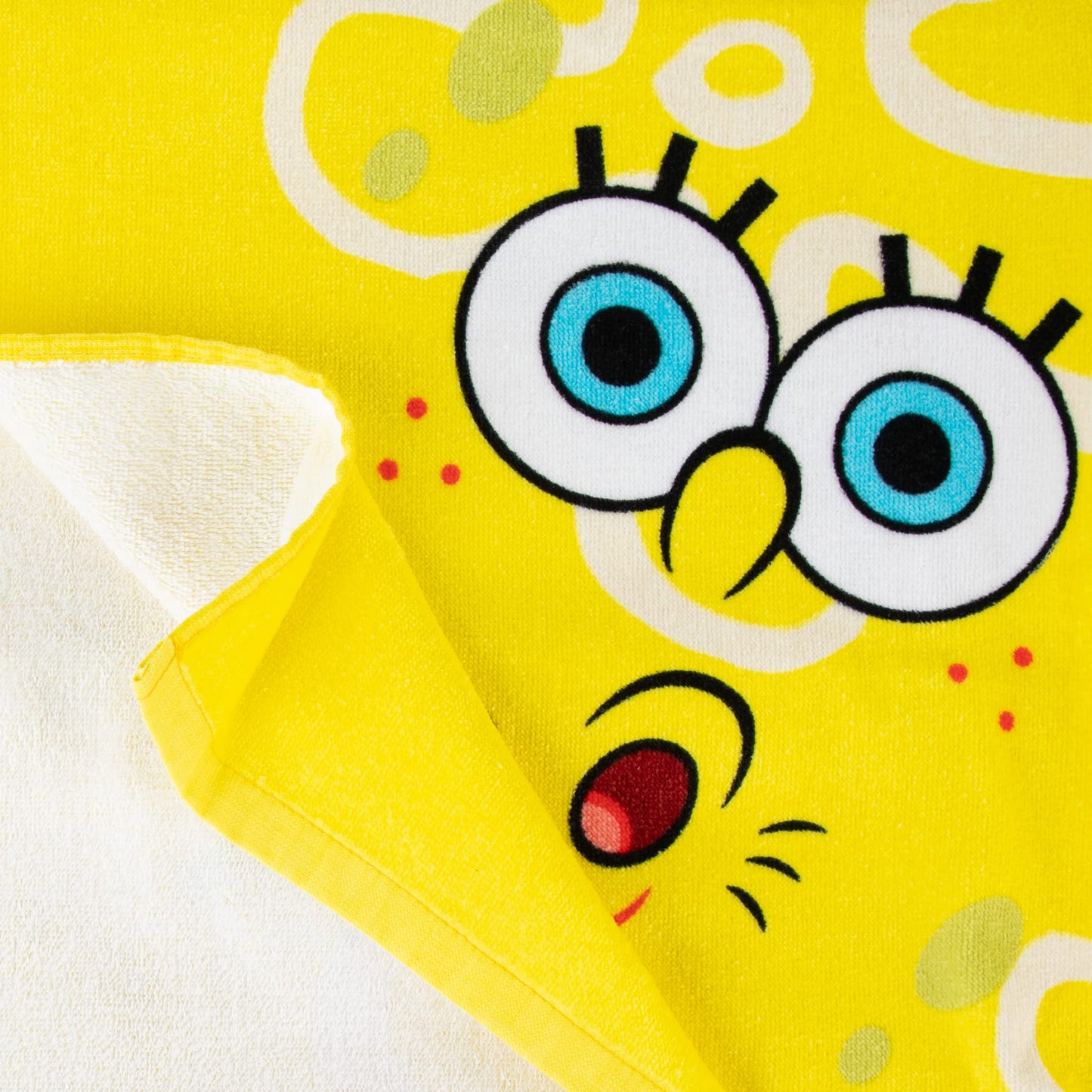 Franco Collectibles Spongebob Squarepants Super Soft Cotton Bath/Pool/Beach Towel, 60 in x 30 in, (Official) Niceklodeon Product