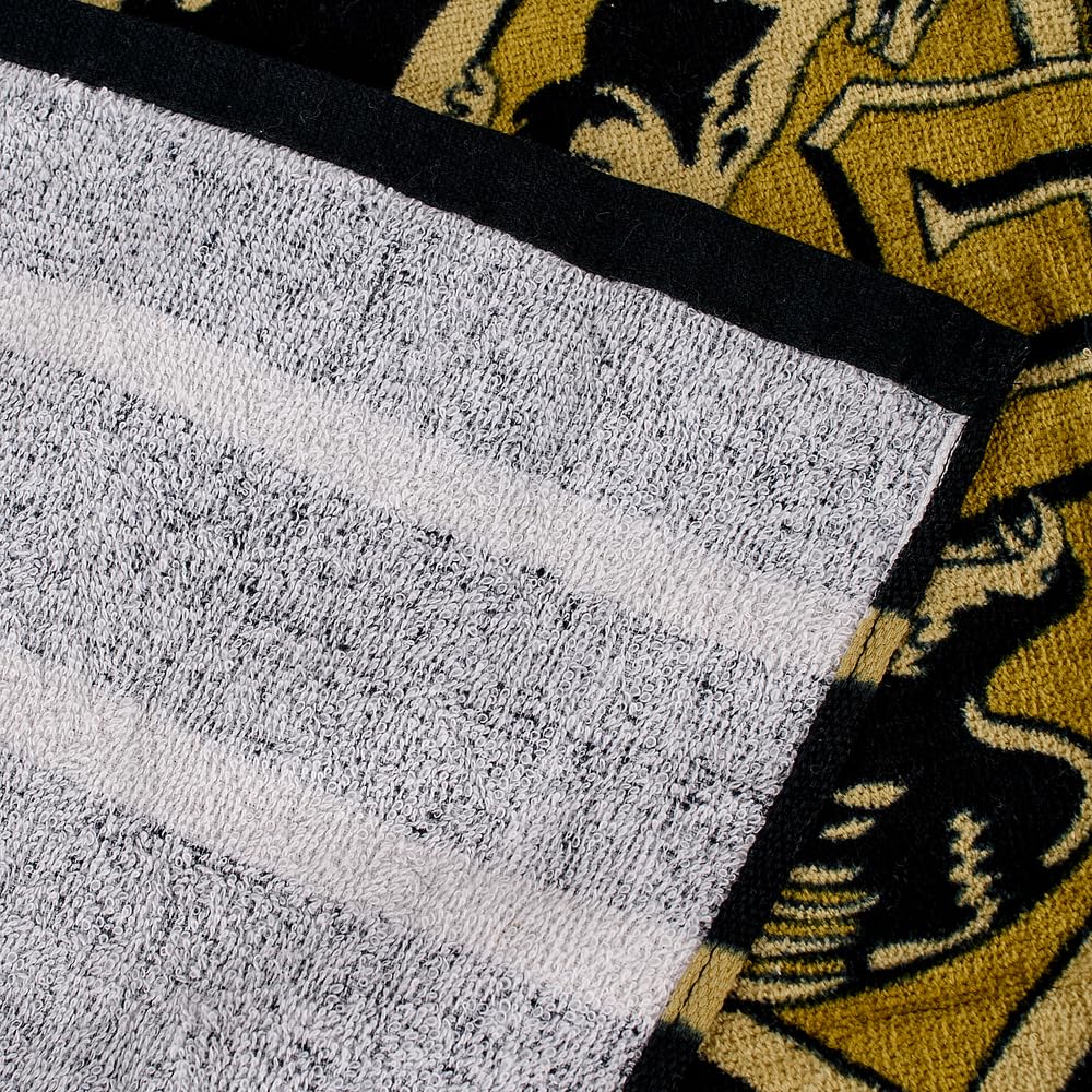 Harry Potter Hogwarts Crest Bath Towel – Large 75x150cm, 100% Cotton, Gift for Fans, Bathroom or Beach Use