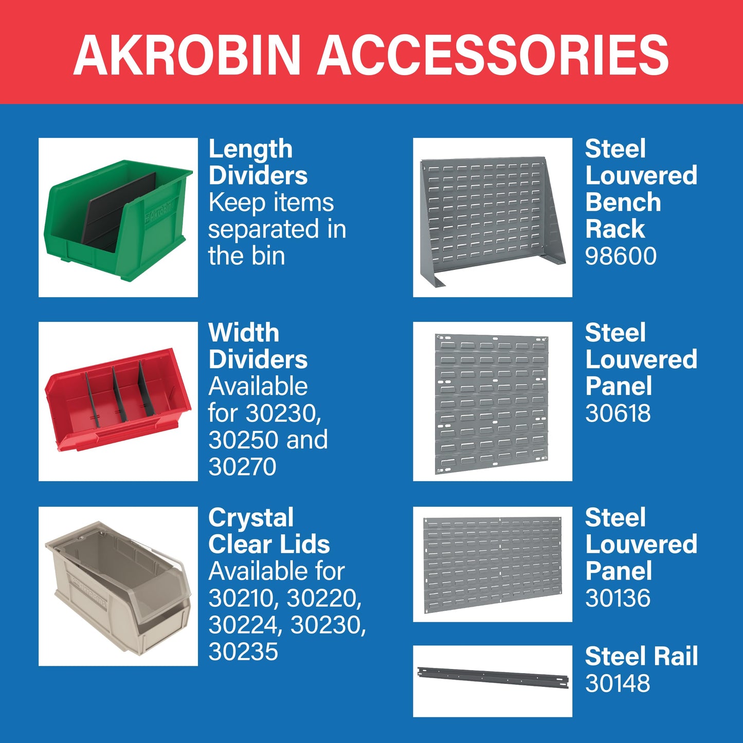 Akro-Mils 30240 Plastic Storage Stacking Hanging Akro Bin, 15-Inch by 8-Inch by 7-Inch, Stone, Case of 12