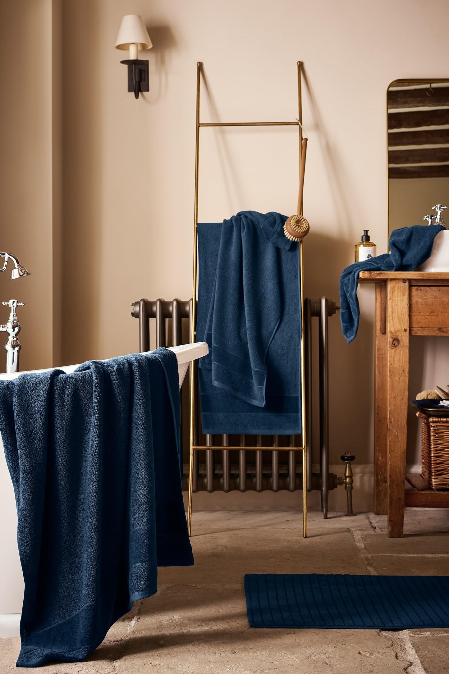 Christy Prism Bath Towel Set | 6 pieces | Vibrant Colours | 100% Turkish Cotton | Super Soft and Fluffy | Quick Dry