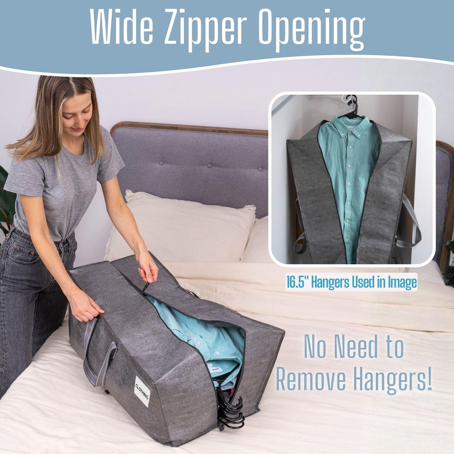 VENO 6 Pack Heavy-Duty Extra Large Moving Bags W/Backpack Straps, Moving House Essentials, Strong Handles & Zips, Clothes Storage, Packing