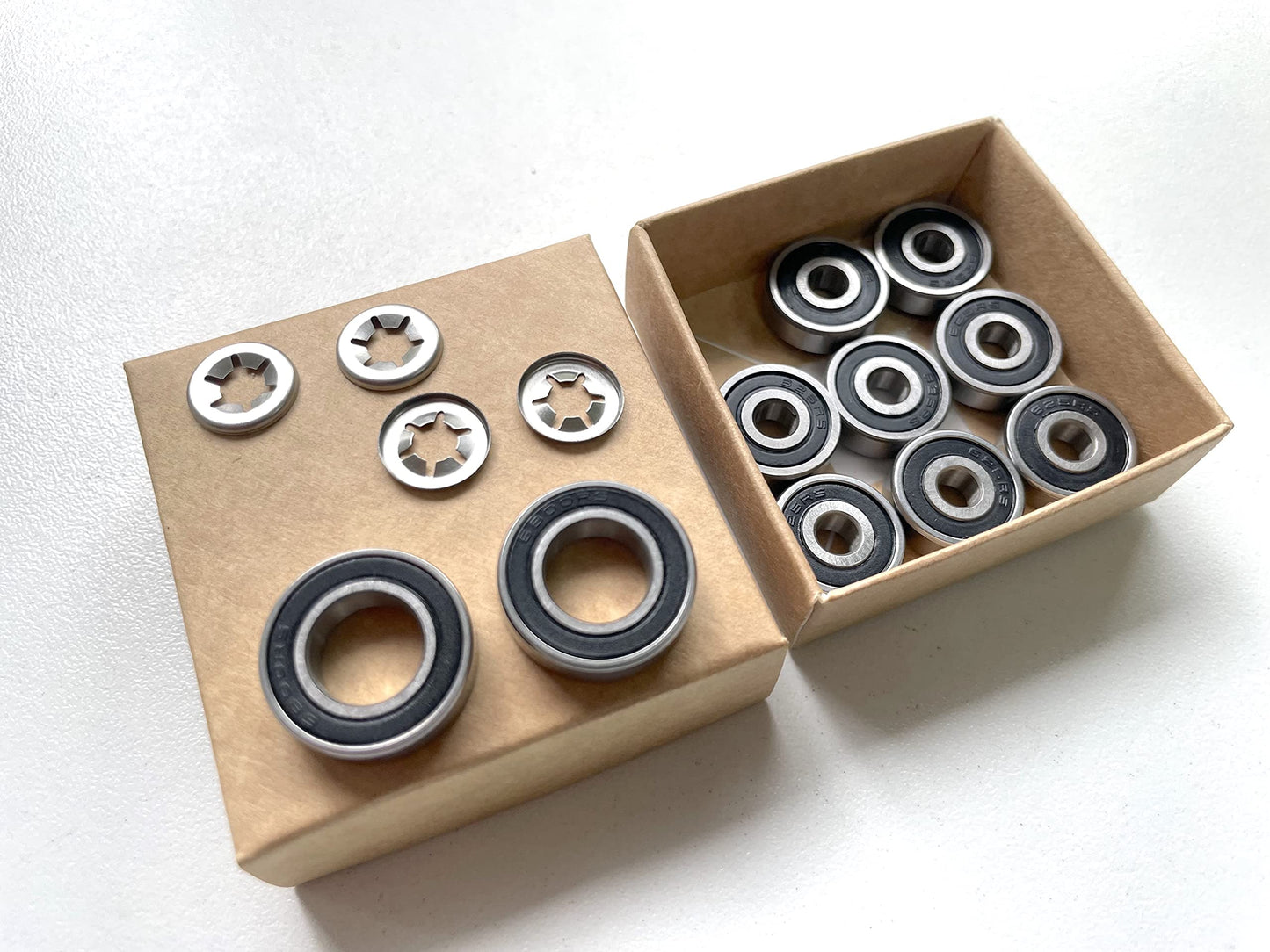 TIMBERA Ball Bearing Repair Kit (14-Pack) Fits Husqvarna Automower Front Wheels, Axles, Cutting Motor Spindle Shaft Models 210C, 220AC, 230ACX,