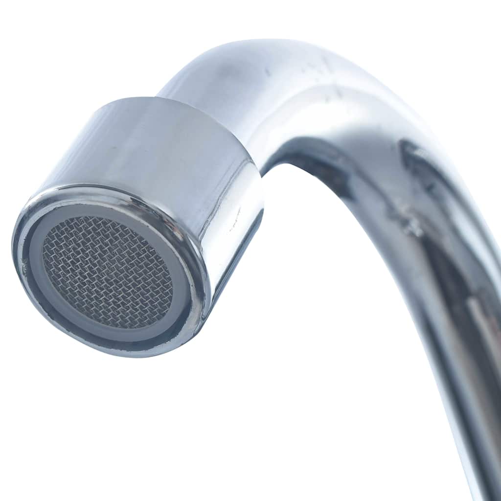vidaXL Commercial Hand Wash Sink with Faucet Freestanding Stainless Steel