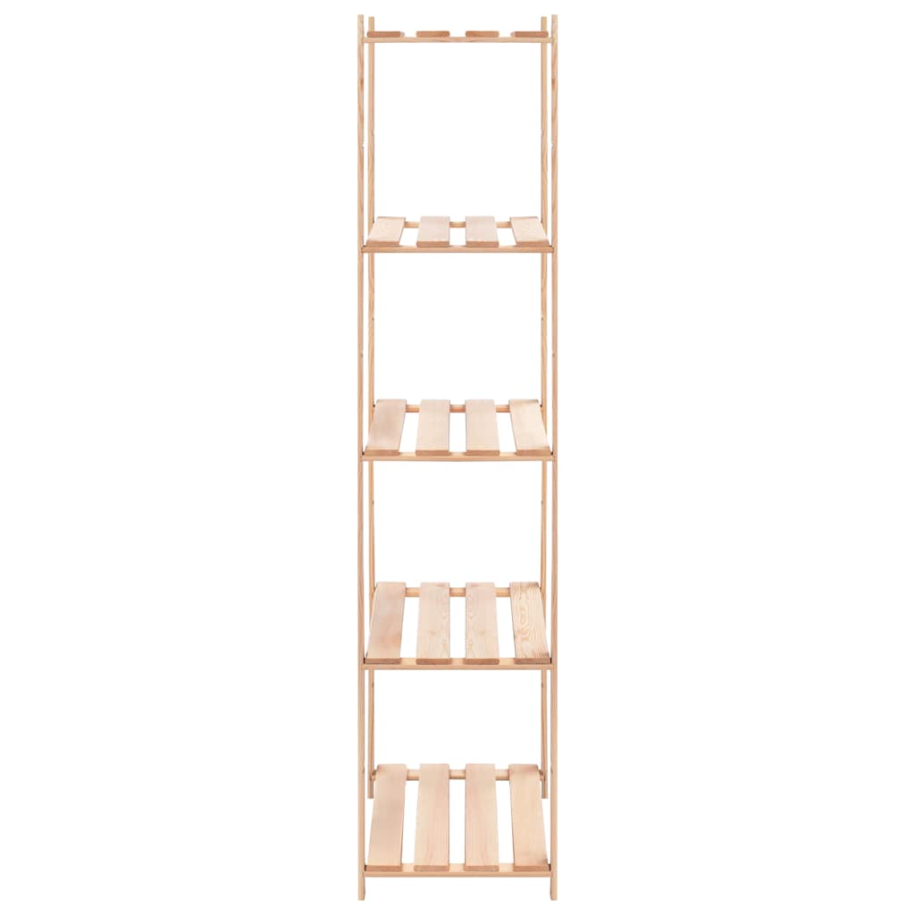 vidaXL 5-Tier Storage Racks 2 pcs 80x38x170 cm Solid Pinewood 250 kg