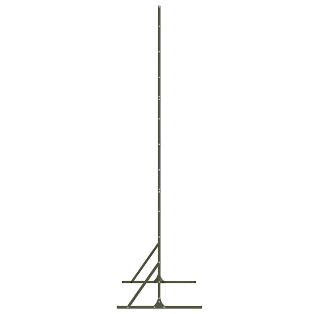 vidaXL Privacy Screen 100 x 50 x 180 cm Steel Olive Green