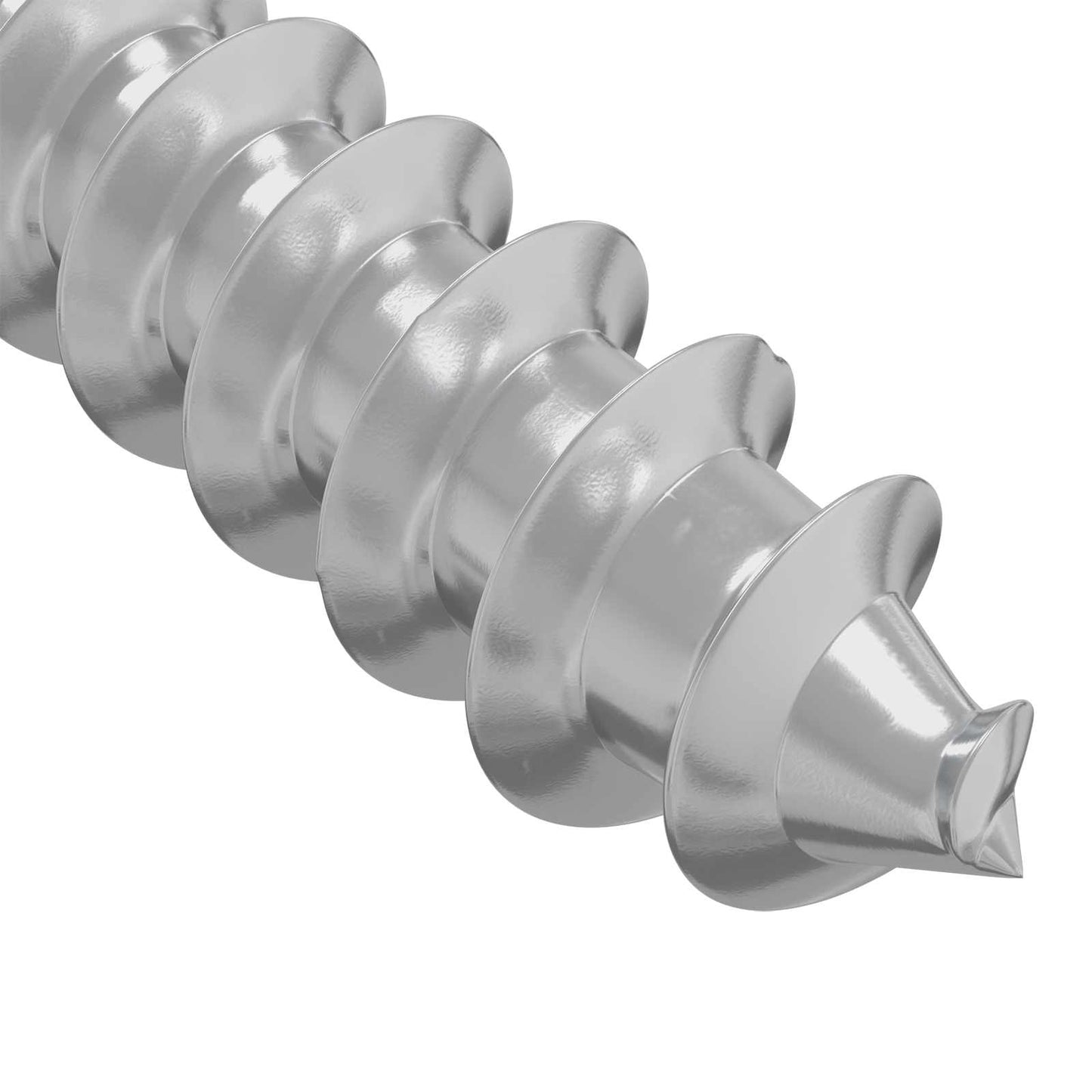 vidaXL Wood Screws 1900 pcs Silver Steel