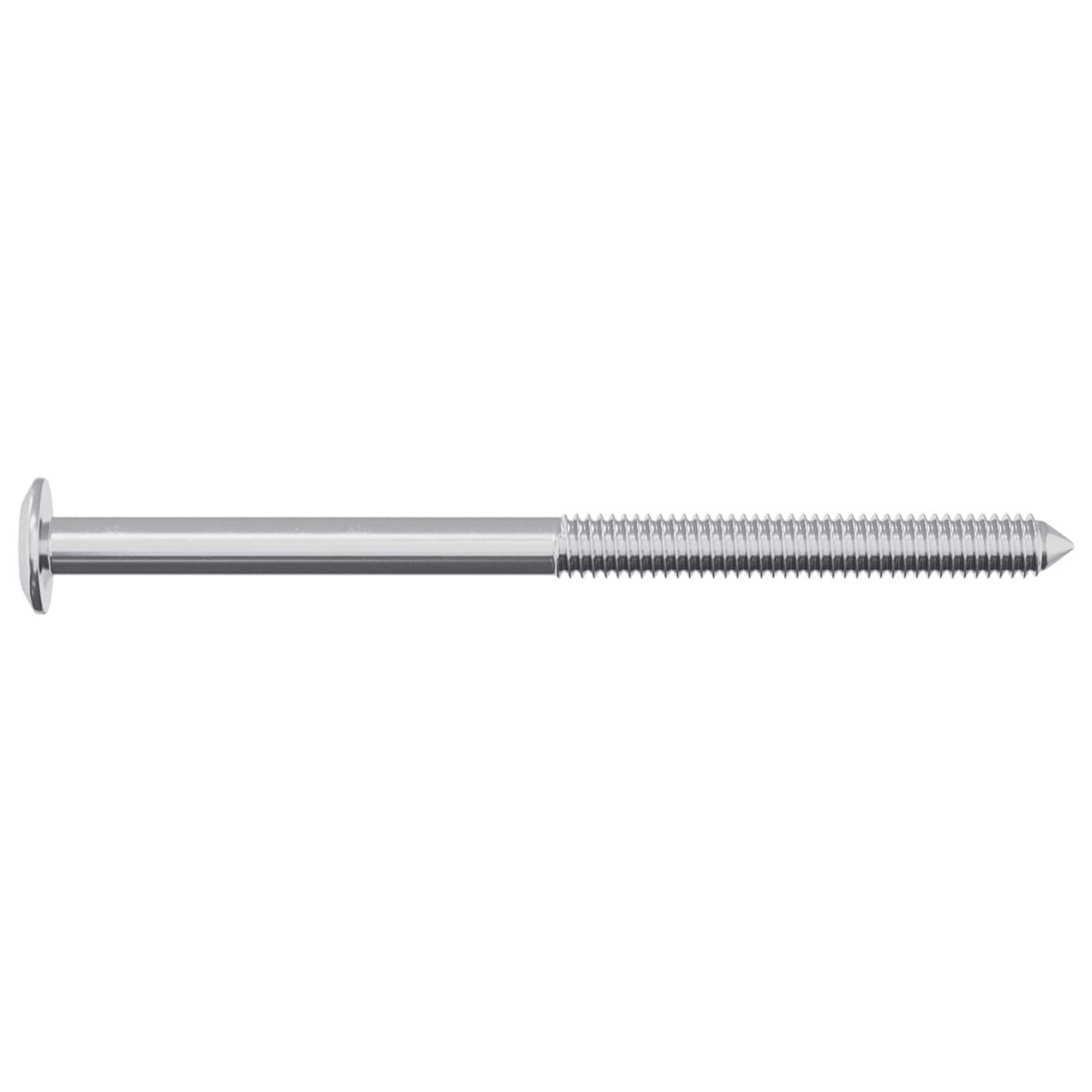 vidaXL Screw 1200 pcs Silver M6 x 85 mm Steel