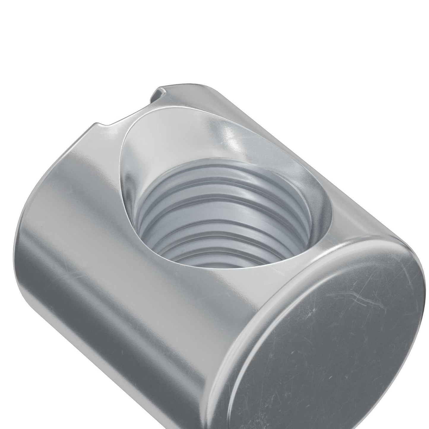 vidaXL Barrel Nuts 4500 pcs Silver M6 x 12 mm Metal