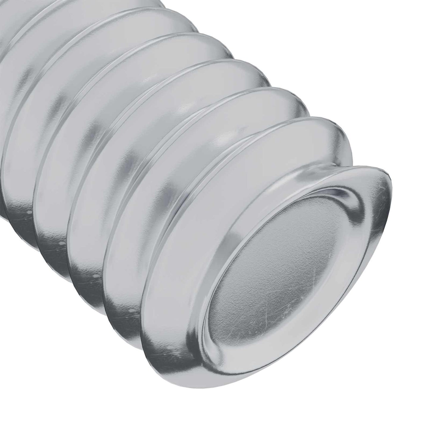 vidaXL Lock Screw Plain 2 pcs Silver M6 x 35 mm Steel