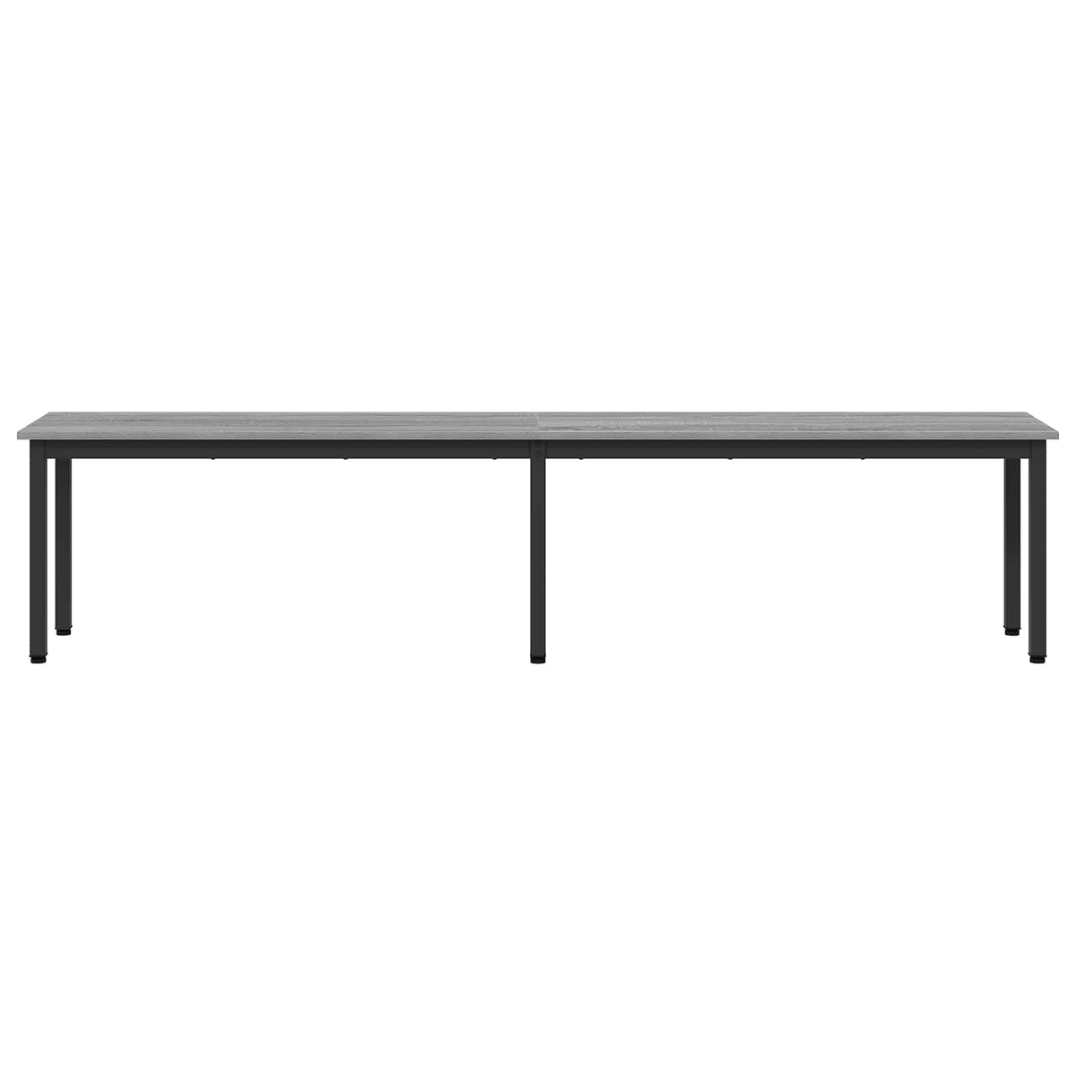 vidaXL Bench Grey Sonoma 200 x 35 x 45 cm Engineered Wood
