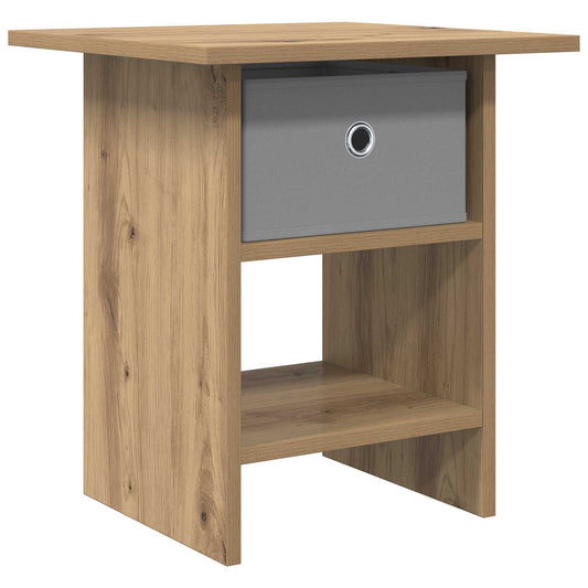 vidaXL Bedside Table Artisan Oak 41 x 40 x 45 cm Engineered Wood