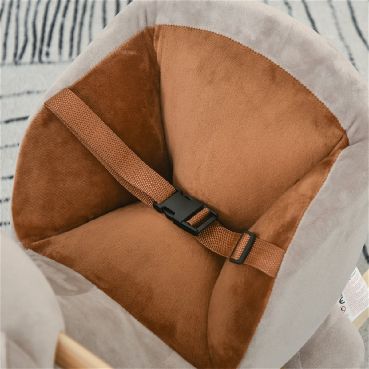Baby Rocking Hors-Sound Brown ( Amazon Shipping)(Prohibited by WalMart)