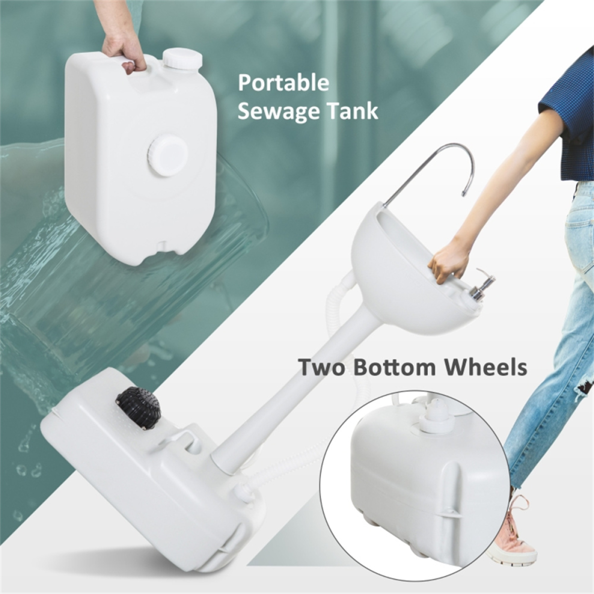 Portable camping sink ( Amazon Shipping)(Prohibited by WalMart)