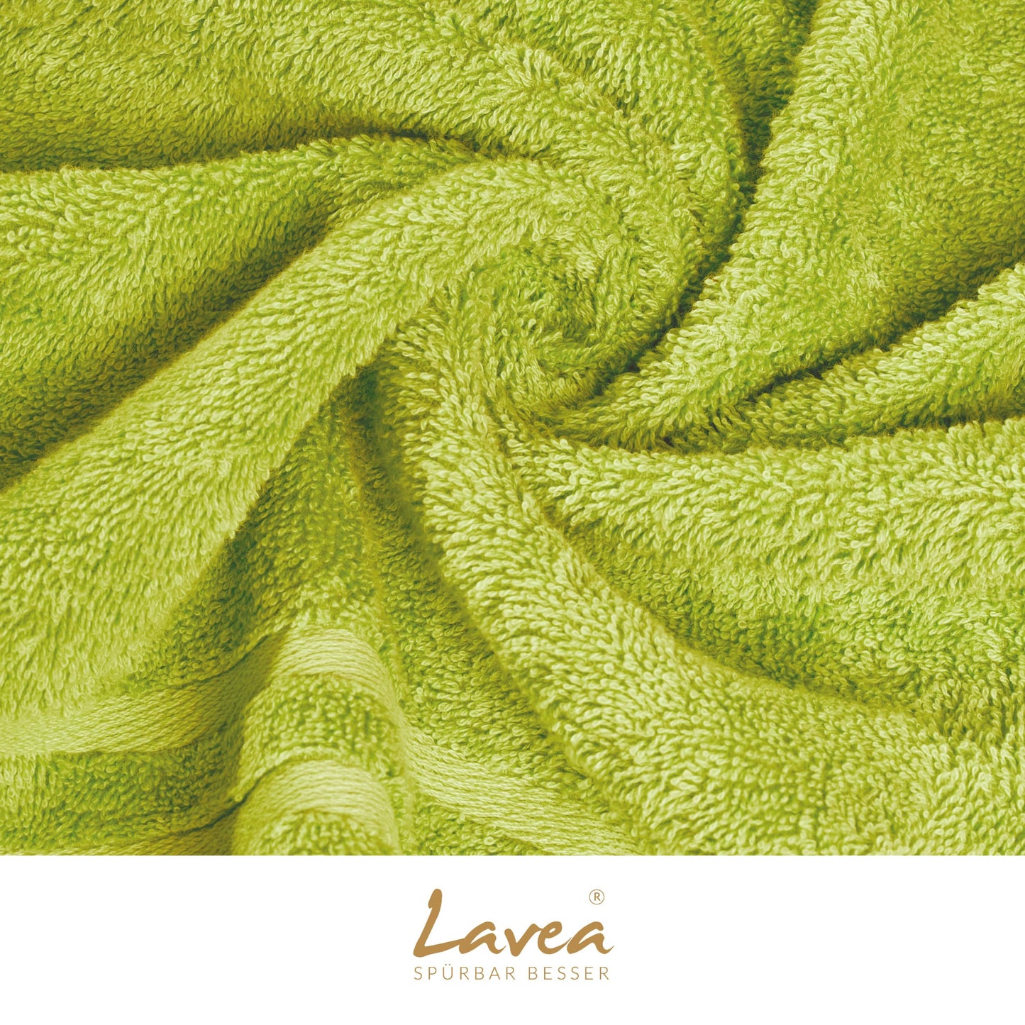 Lavea® Set of 10 Terry Towels, 30 x 30 cm, 100% Cotton Terry 500 g/m², Guest Towels and Small Wash Mitts, Easy Care at 60 °C, Terrycloth Series Elena
