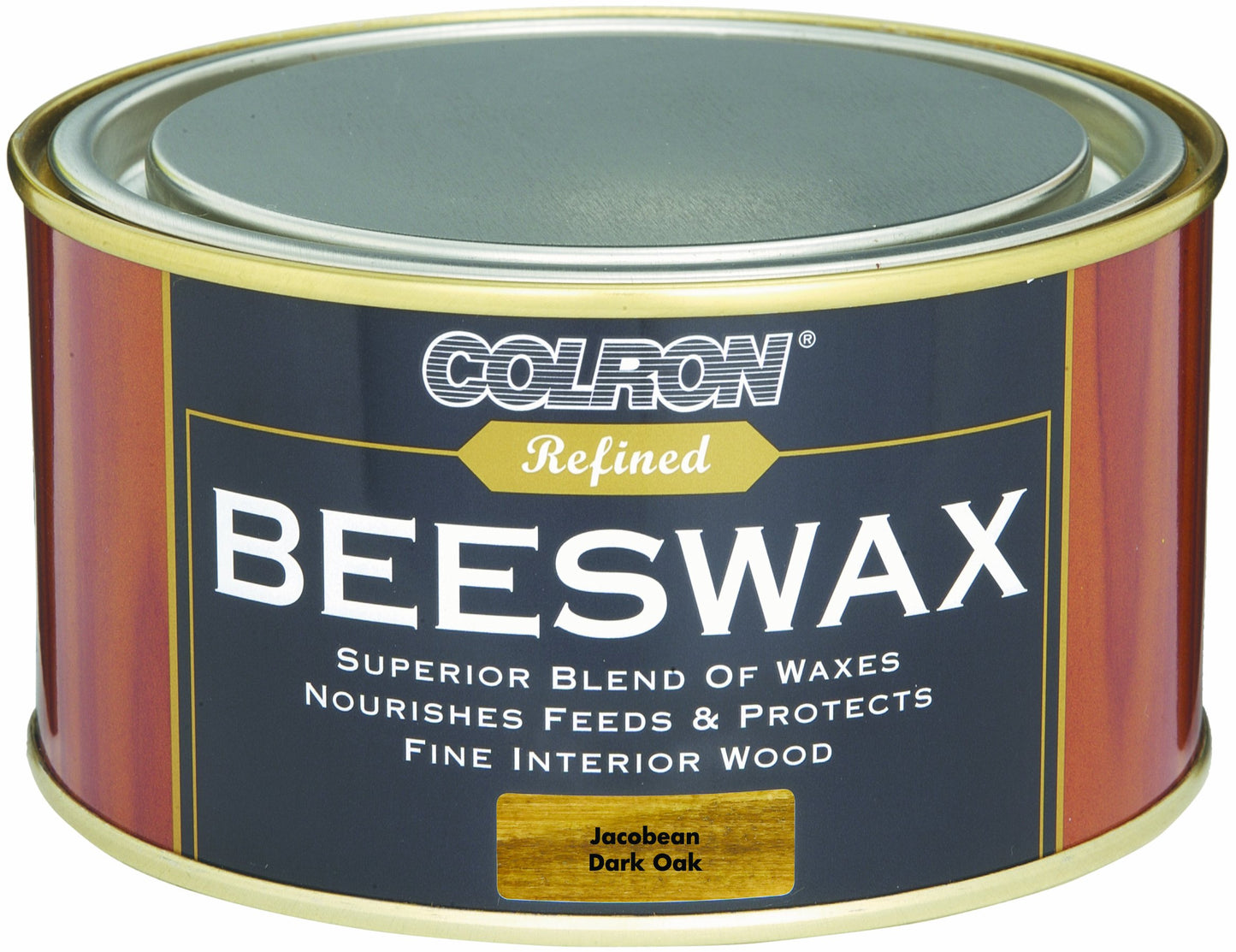 Ronseal CRPBWJDO4 400g Colron Refined Beeswax Paste - Dark Oak