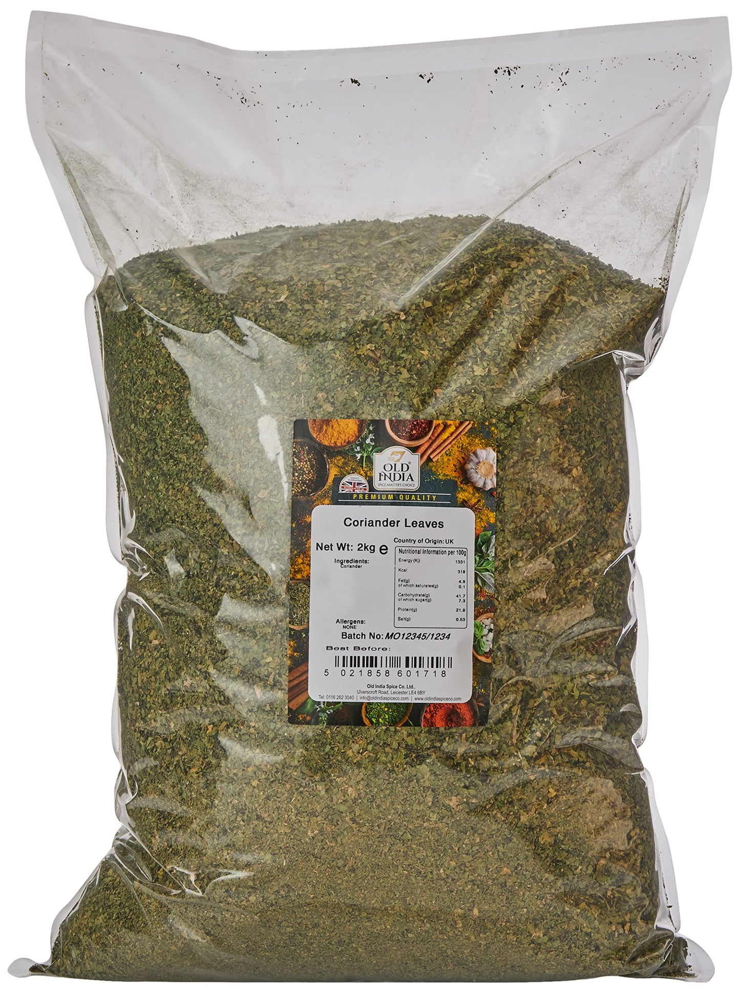 Old India Coriander Leaves 2kg