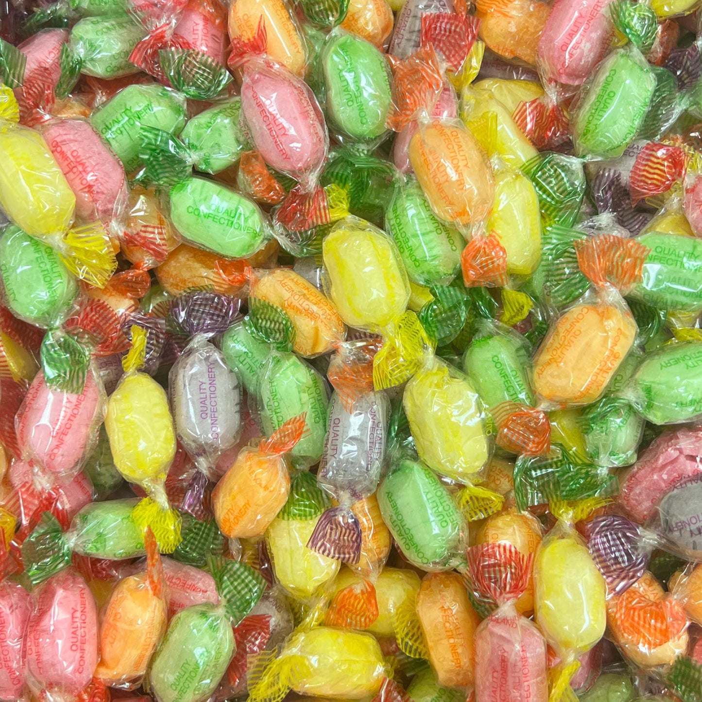 Sherbet Fruits Hard Boiled Sweets - Individually Wrapped - Assorted Treats - Perfect for Sharing, Parties, Summer (1 kilo bulk bag) by GARDEN GLAZE