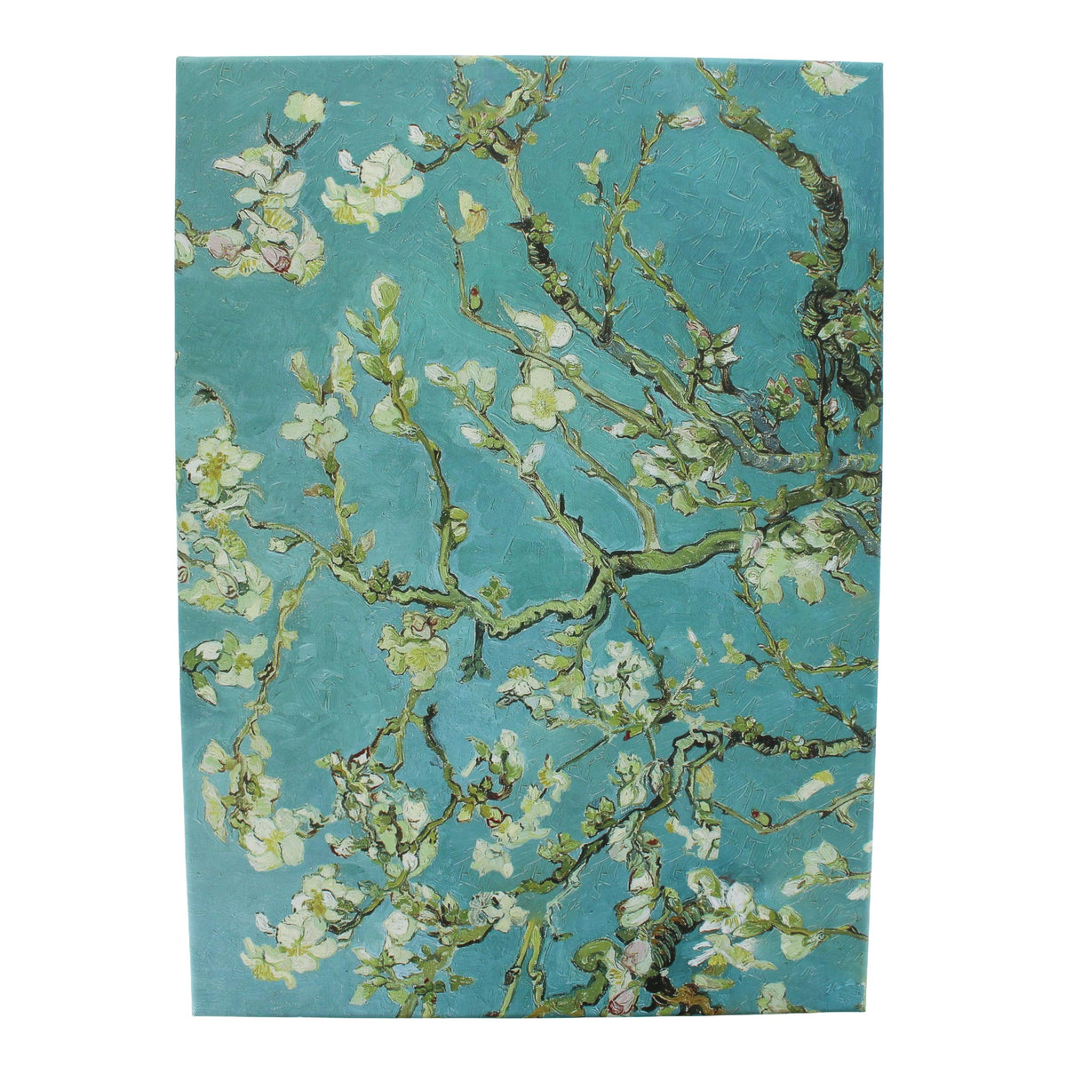 Almond Blossom A4 Storage box | Decorative Storage Box with Van Gogh Design | Home Office | Cardboard Storage Boxes with Lids | Storage Box with Lid