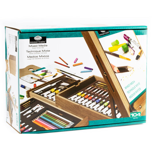 Royal & Langnickel All Media Easel Artist Set (104 Piece)
