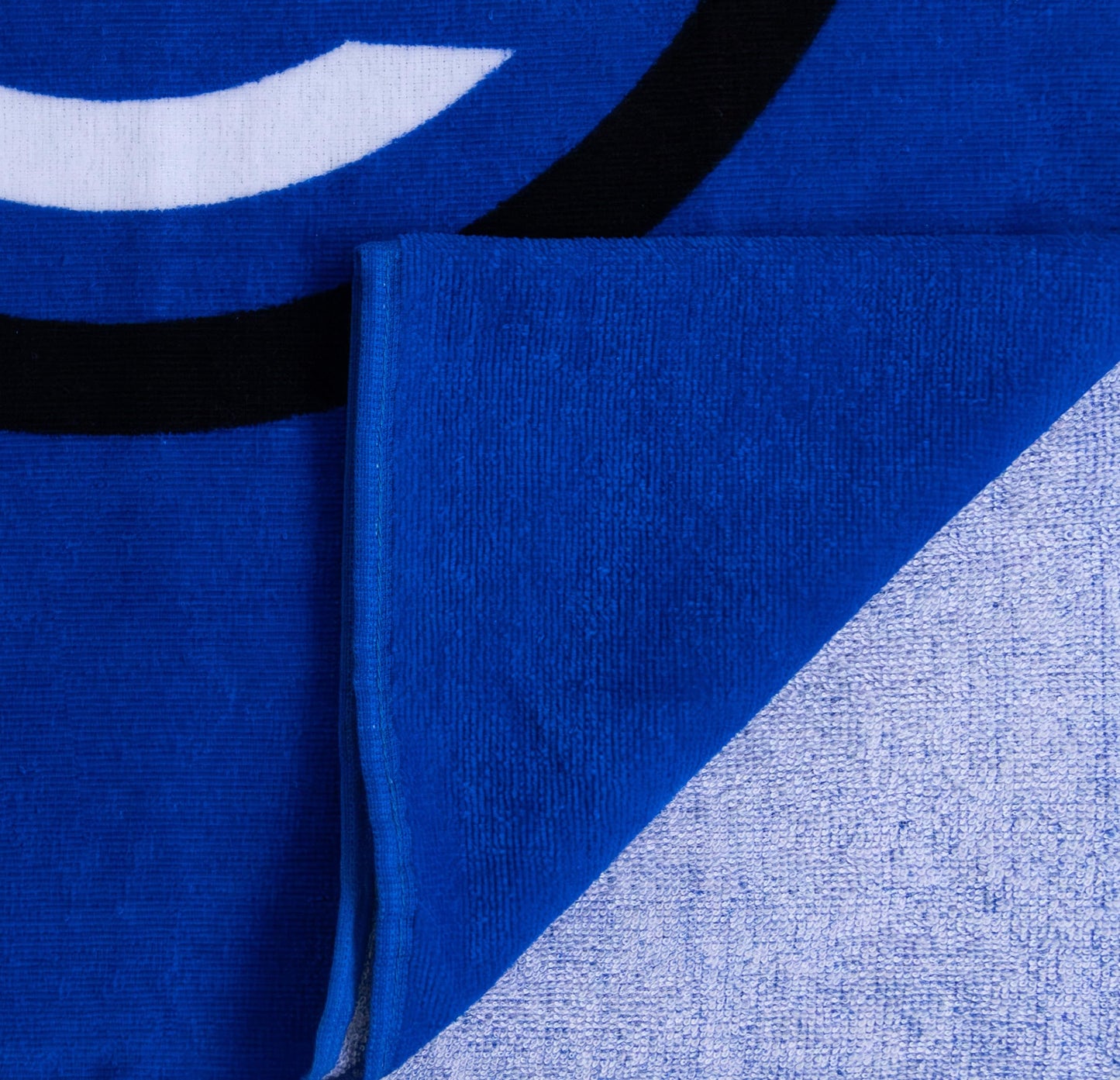 Inter Beach Towel, Beach or Pool Towel, 100% Cotton, 70 x 140 cm or 90 x 170 cm, Official Product