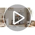 AWTATOS Cube Storage Unit, 12 Cube Wire Storage Shelves, Multifunctional DIY bookcases and Shelving Units Perfect for Office/Livingroom/kitchen/Bathroom, White USCIH12WE