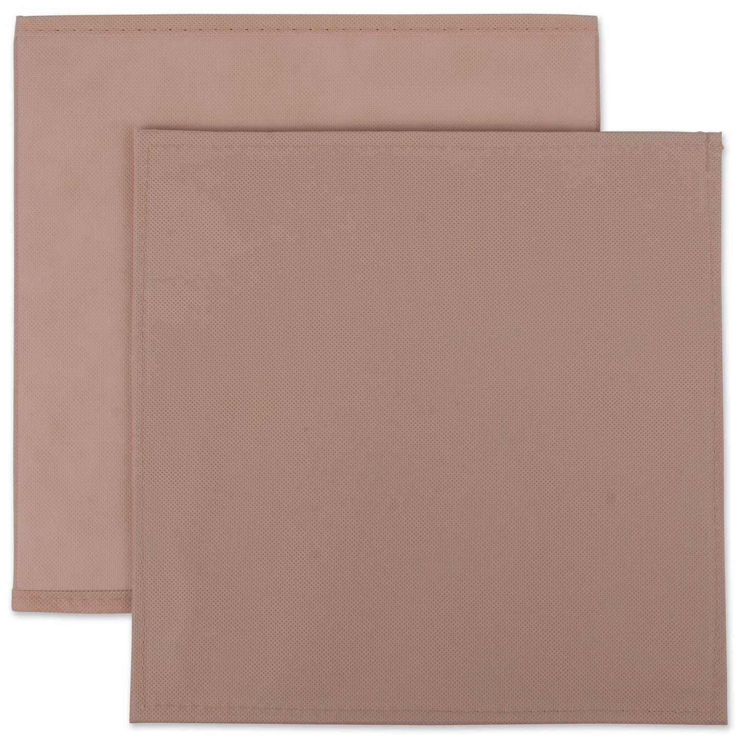 DII Non Woven Fabric Storage Bin Collection Collapsible Organizer Cube, Small Set, 13x13x13", Millennial Pink, 2 Count