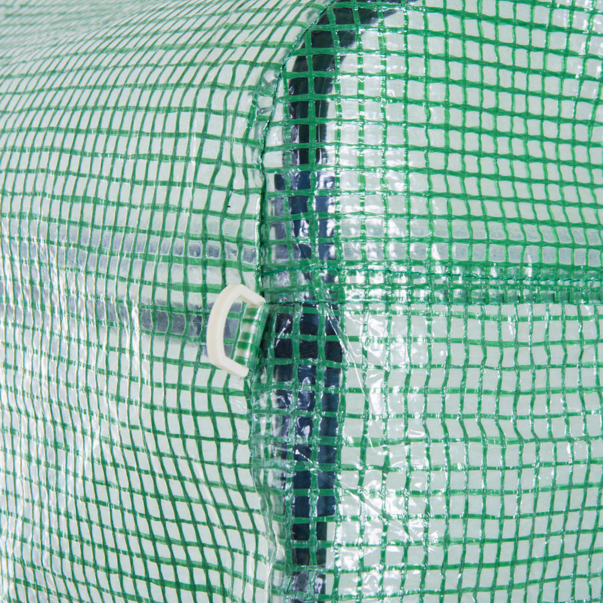6 x 3 x 2 m Polytunnel Greenhouse Pollytunnel Tent w/ Steel Frame Green
