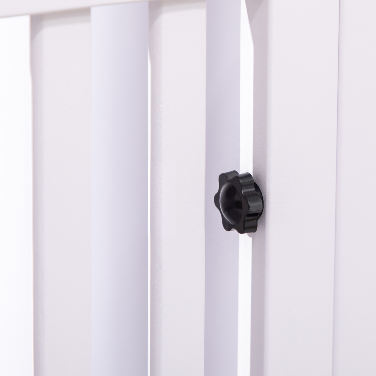 7 Panels Puppy Pen for Indoors, with Three Doors, Two-Room Design