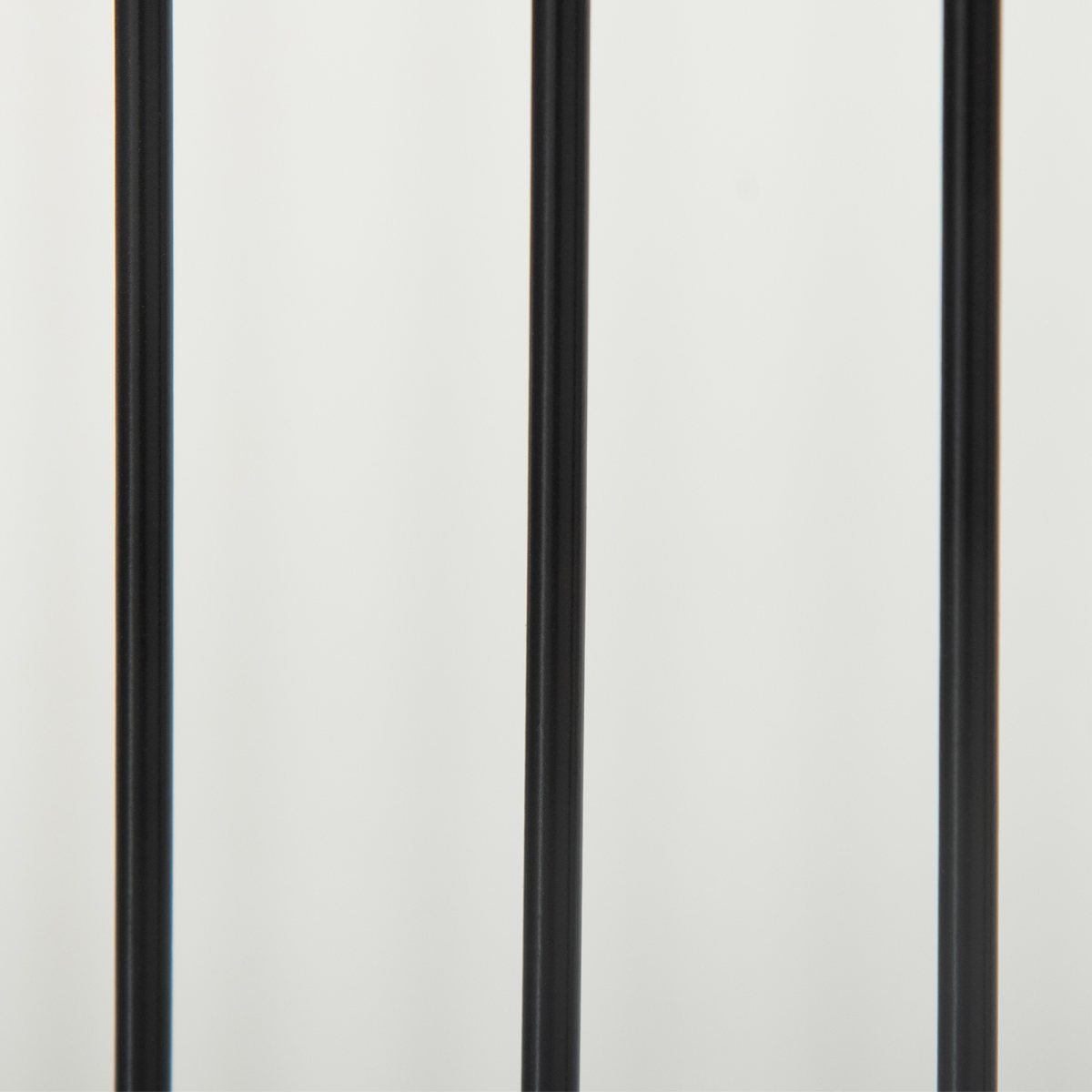 Foldable Dog Gate Freestanding Wooden Pet Barrier w/ 3 Panels, 2 Support Feet