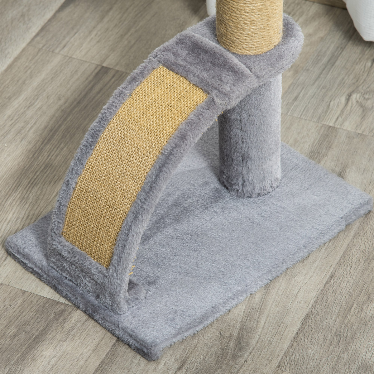 Cat Tree Climbing Activity Center with Scratching Massage Board Hanging Ball