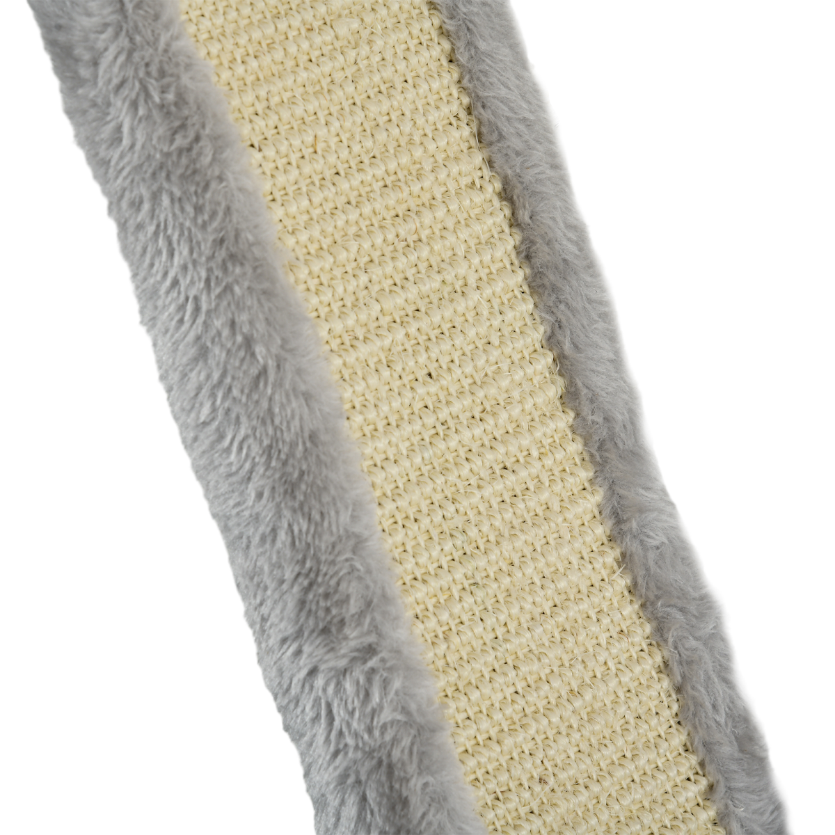 PawHut Cat Wall Furniture with Hammock Platforms Ladder Scratching Post - Grey