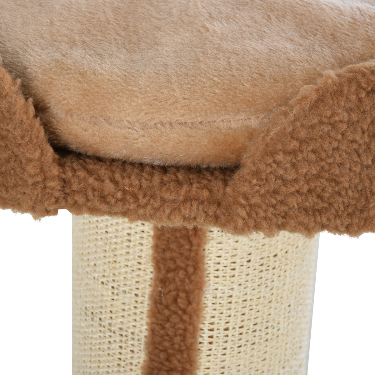 91cm Cat Tree Kitten Activity Center Tower Scratching Post Lamb Cashmere Perch