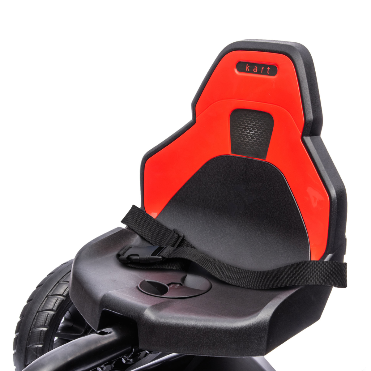 HOMCOM Children Pedal Go Kart with Adjustable Seat, Handbrake - Red