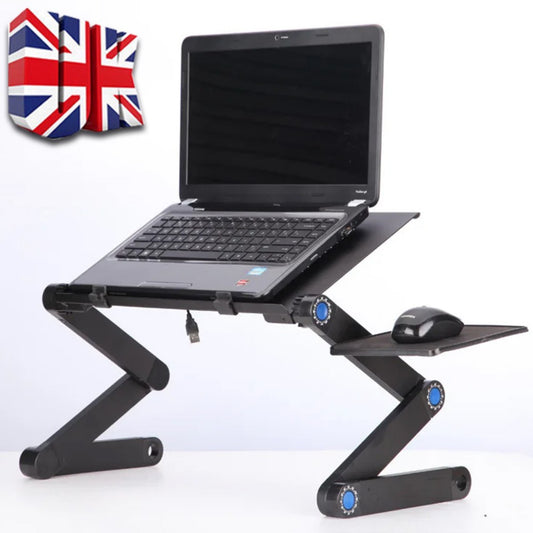Laptop Stand Desk Table Adjustable Folding Computer Table Portable Sofa Lap Tray