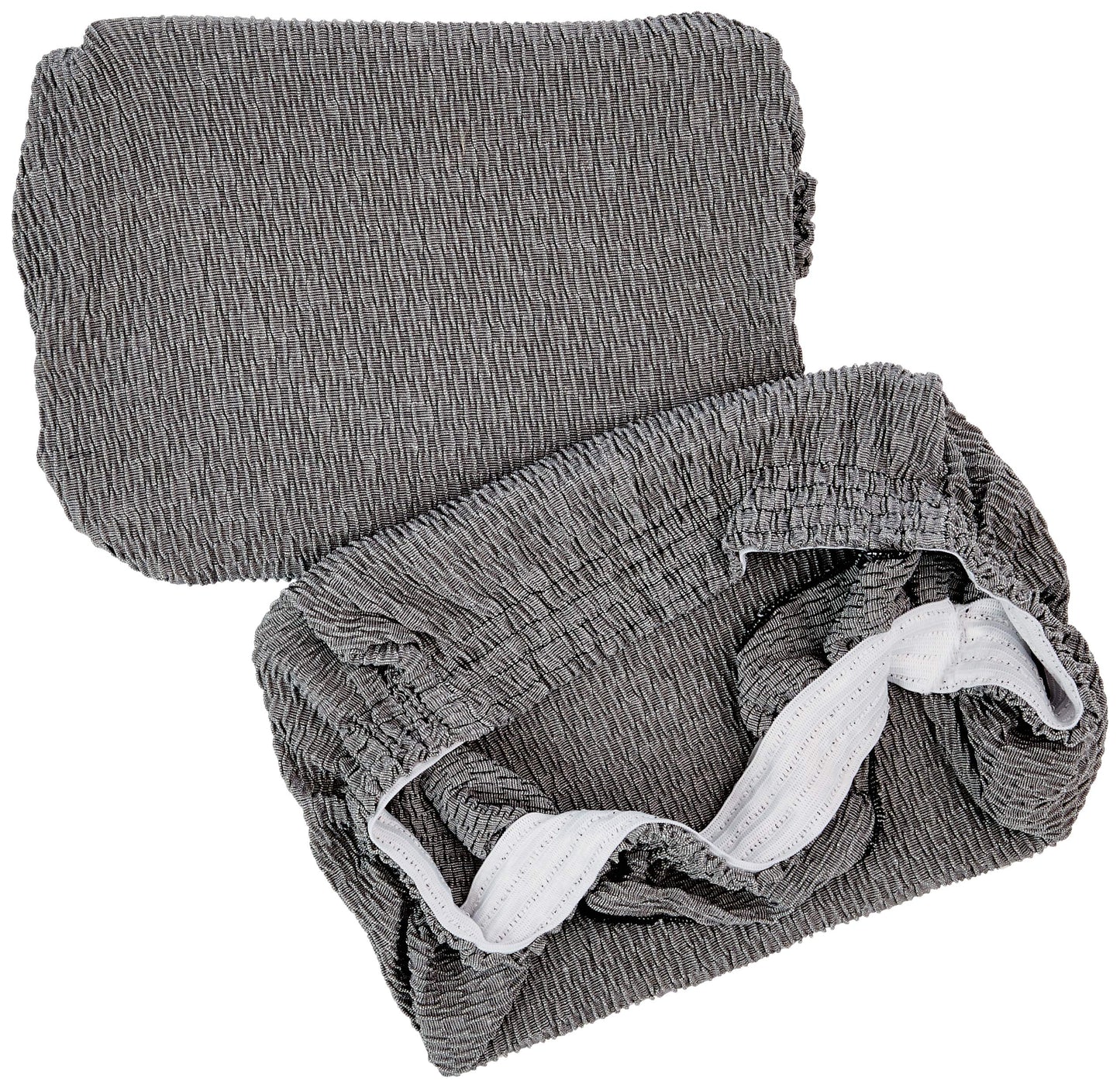Martina Home Tunez 2 Chair Covers Jacquard Elastic, Grey