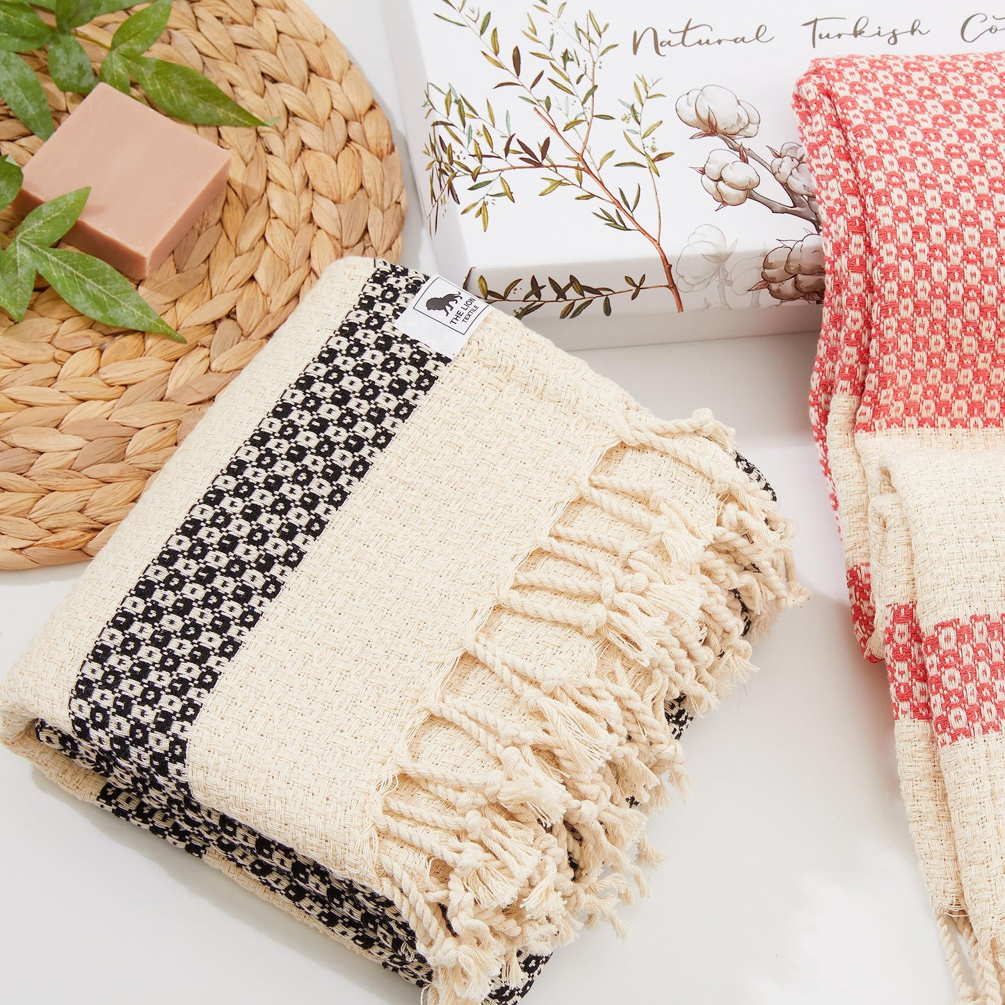 Beach Towel, Bath Towel-Luxurious Turkish Towels Set to Make You Feel Special with Unique Design. Lightweight