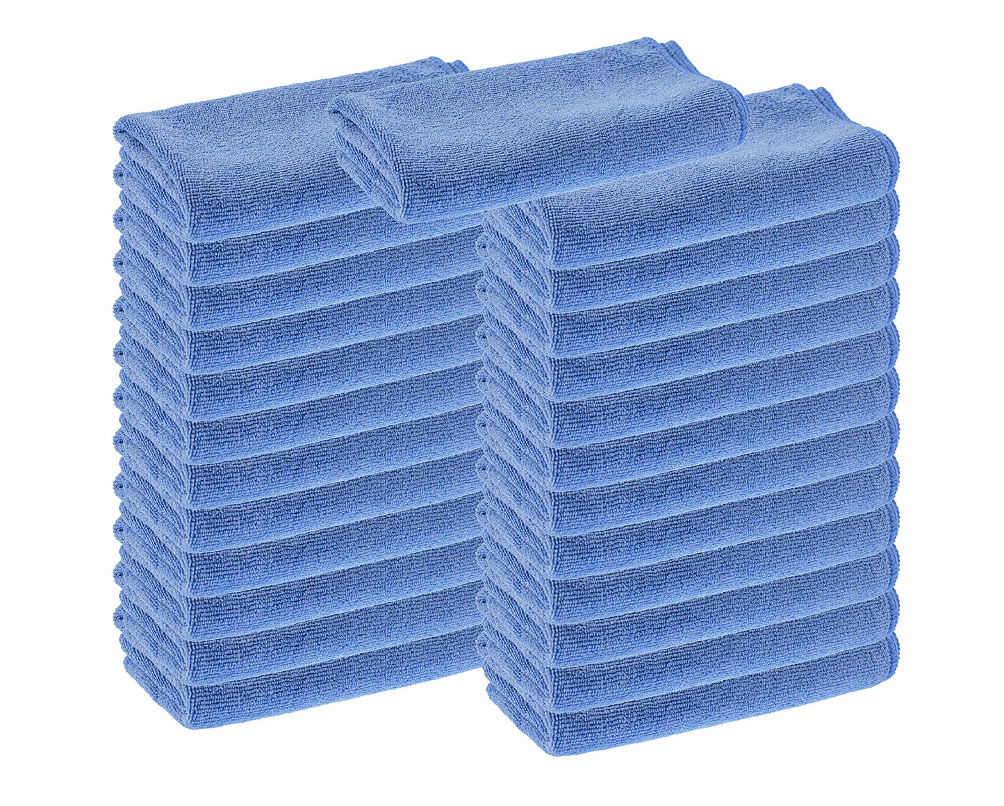 Glass Polish (300 x 300 mm Pack of 25 Premium Lint Free Microfibre Cloths - GP15002