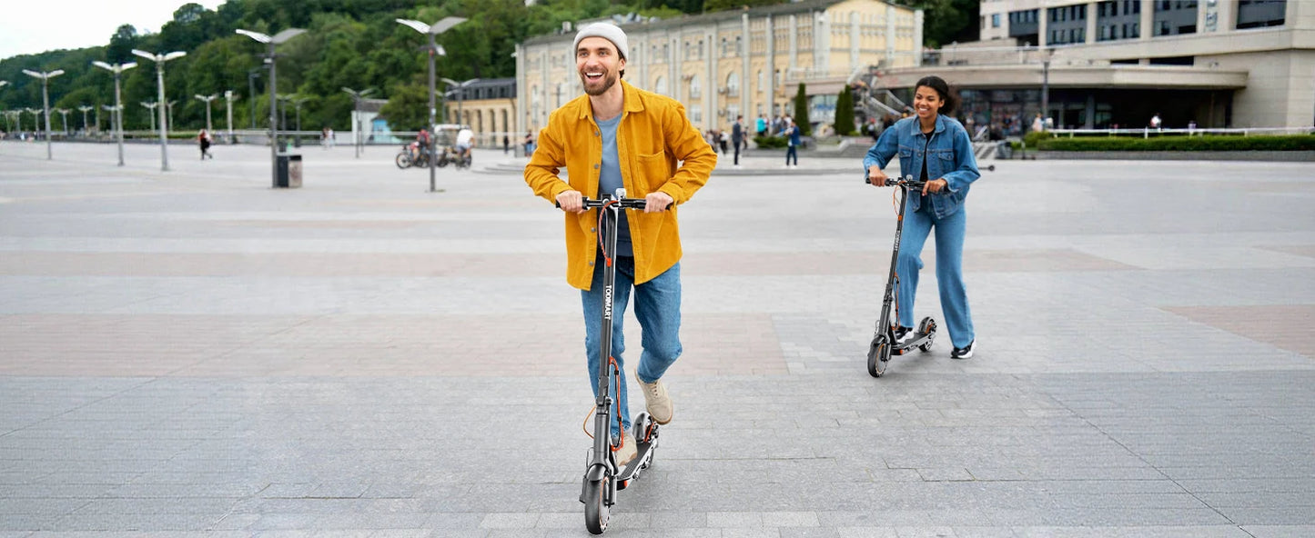 TODIMART T3 Foldable and Portable Electric Scooter with APP Control, 350W 36V 7.8Ah Motor, 25km/h Speed, 8.5" Tires