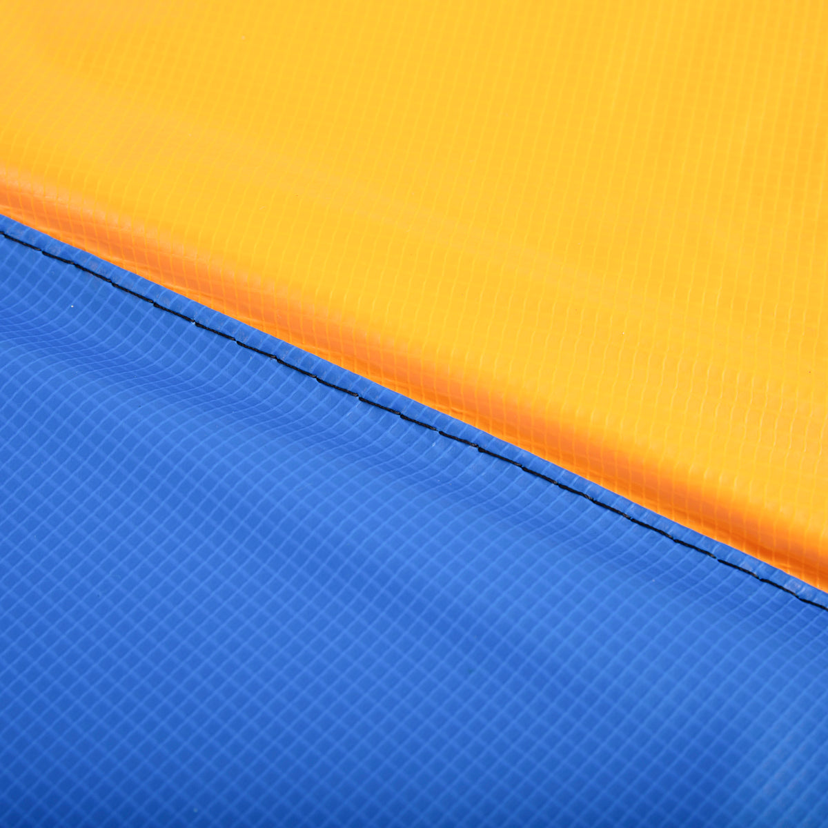 HOMCOM 12FT Trampoline Spring Cover, Plastic Trampoline Pad Replacement Safety Guard, Multicoloured