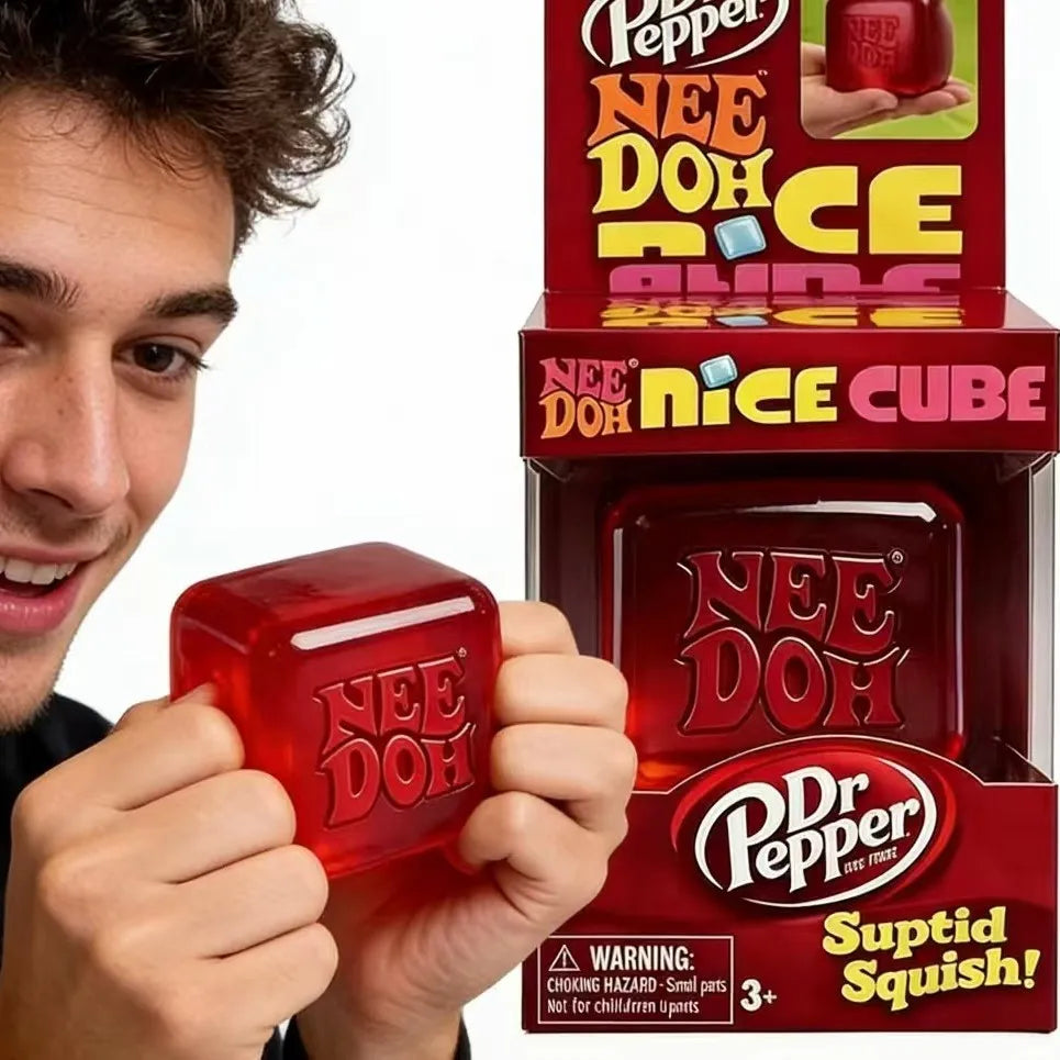 Super popular Schylling Needoh Nice Cube sensory toy, pinch and pressure reducing cube, squeezable Fidget pressure reducing limi