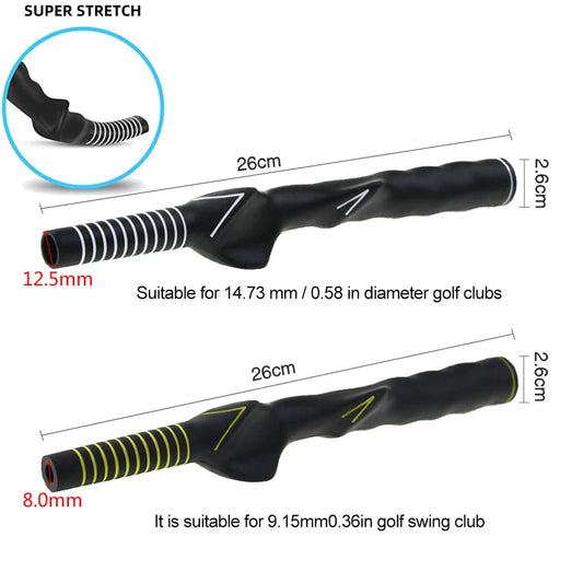 1Pcs Golf Club Grip Swing Grip Trainer Teaching Practice Aid Training Grip Golf Hand Position Training Tool for Man Woman Kids