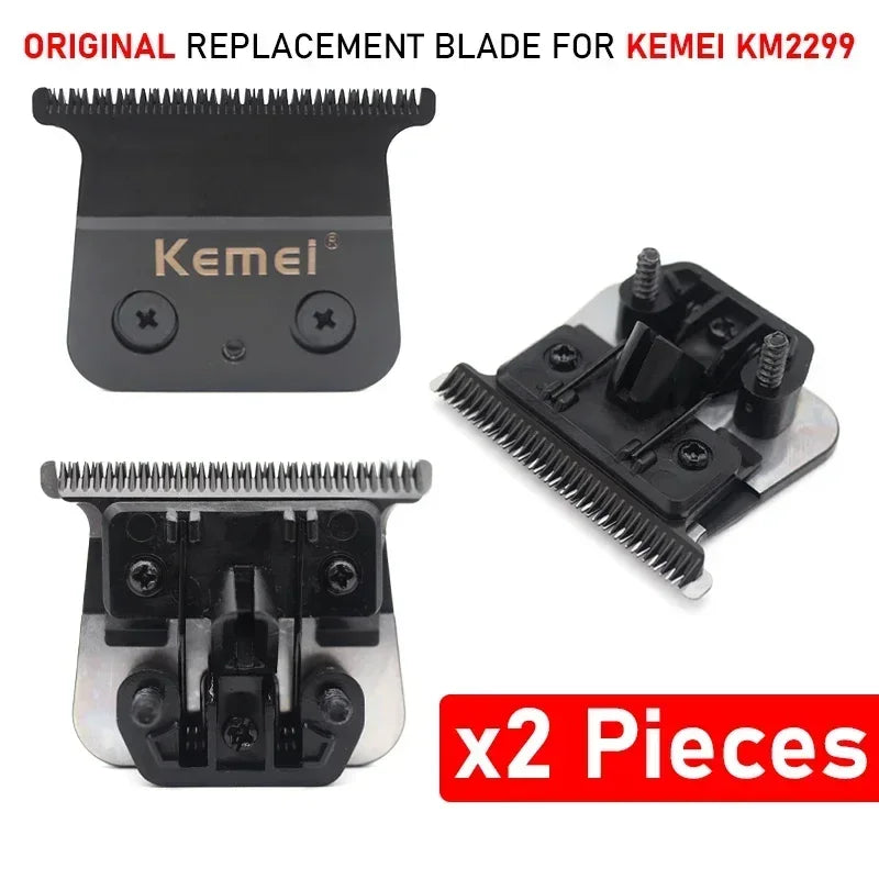 Original Replacement Blade for Kemei KM-2299 Clipper Professional Hair Trimmer Cutting Knife Head Parts Accessories