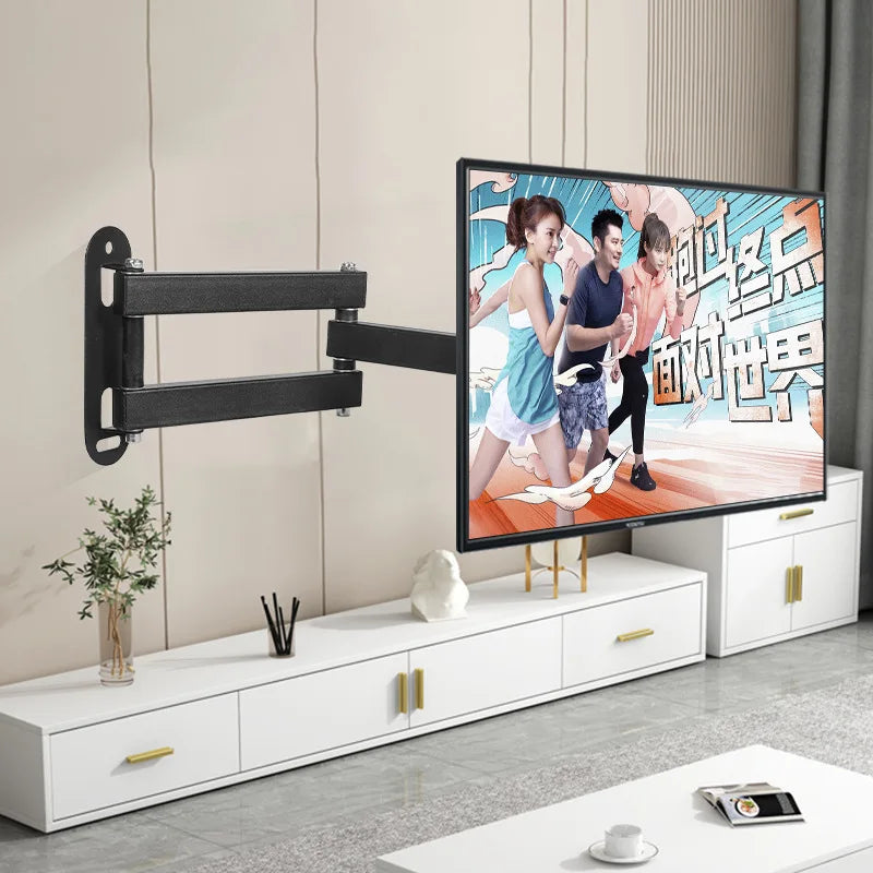 Adjustable TV Mounts Wall Mount Bracket Supports 10"-32" LED/LCD TVS,Holds Up to 10kg, VESA 100*100, Home Office Use TV Stand