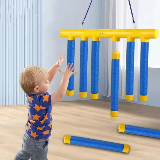 Adults Kid Catching Sticks Game Falling Sticks Catching Sensory Toy Drop Catch Win Reaction Training Reflex Challenge Party Game