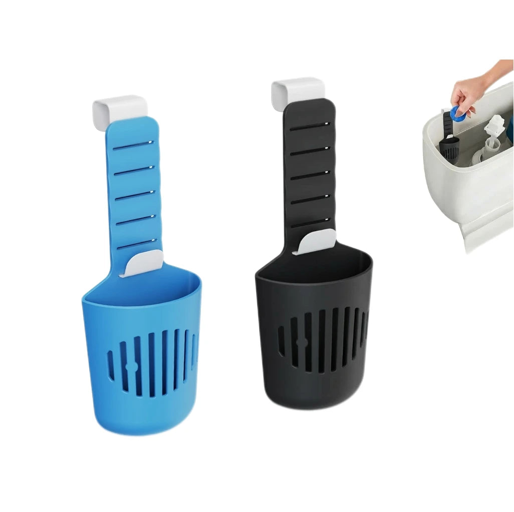 Silicone Toilet Tank Tablet Holder Versatile Toilet Bowl Hanging Cleaner and Deodorizer Hanger