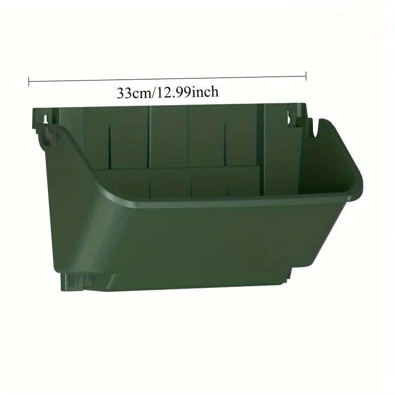 1Pc Plastic Flower Pots Vertical Plant Walls Three-dimensional Green Container Enclosures Planting Boxes Planters Forest Boxes