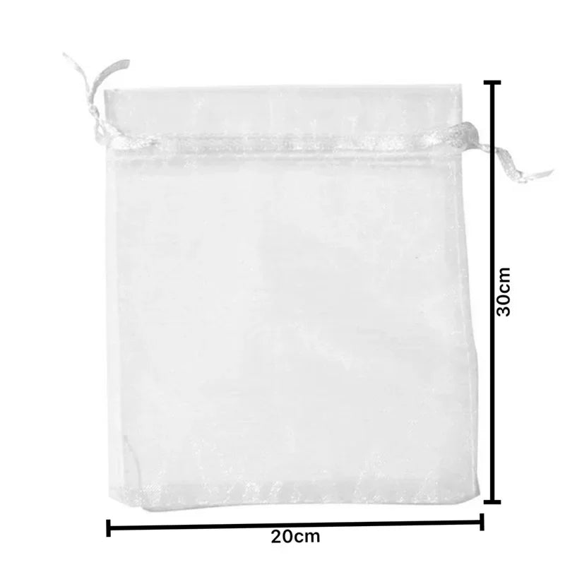 50/100 Fruit Protection Bags Anti-Bird Garden Netting Bags Strawberry Grapes Mesh Bag Plante Vegetable Netting Cover Garden Tool