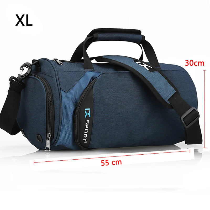 Men Gym Bag Dry Wet For Yoga Women Training Tas Travel Sac De Sport Outdoor Swim Women Shoes Fitness Weekender Shoulder Handbags